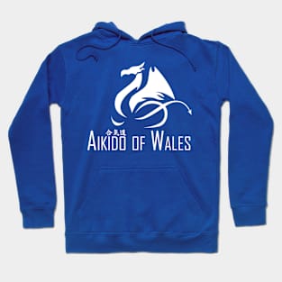 Aikido of Wales (White) Hoodie